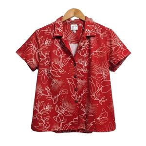 Simply Sisters Lola Miller x Target Hawaii Aloha Hawaiian Shirt top uniform